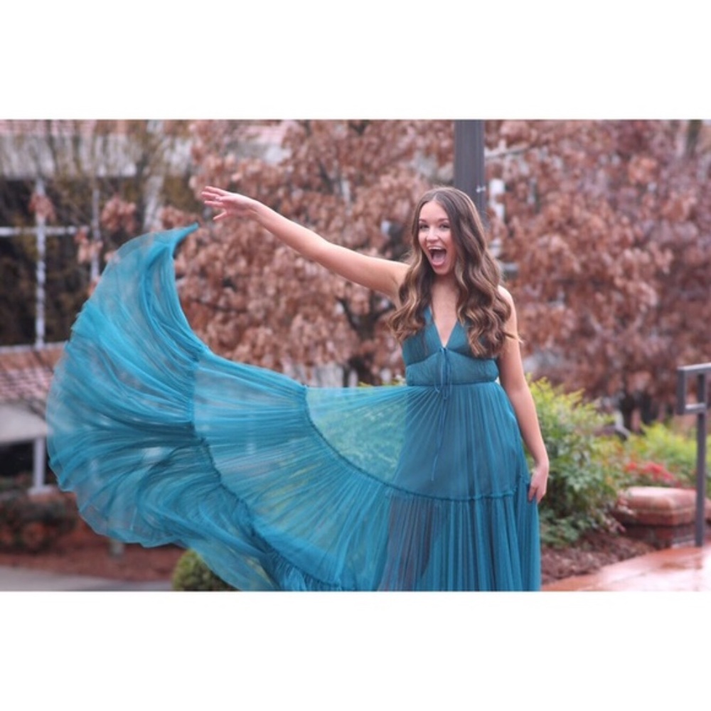 ✨NWT✨ SACHIN & BABI Vivien Silk Lined Gown in Jet Black SZ 0 (XS) - Picture 9 of 9